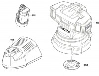 Bosch 3 601 K64 000 Gsl 2 Laser Level / Eu Spare Parts
